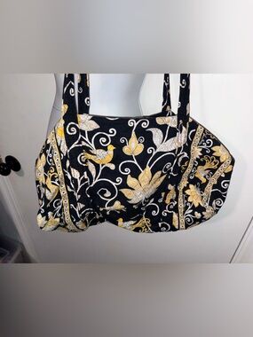 Vintage vintage Vera Bradley duffle bag retired "Yellow Bird"